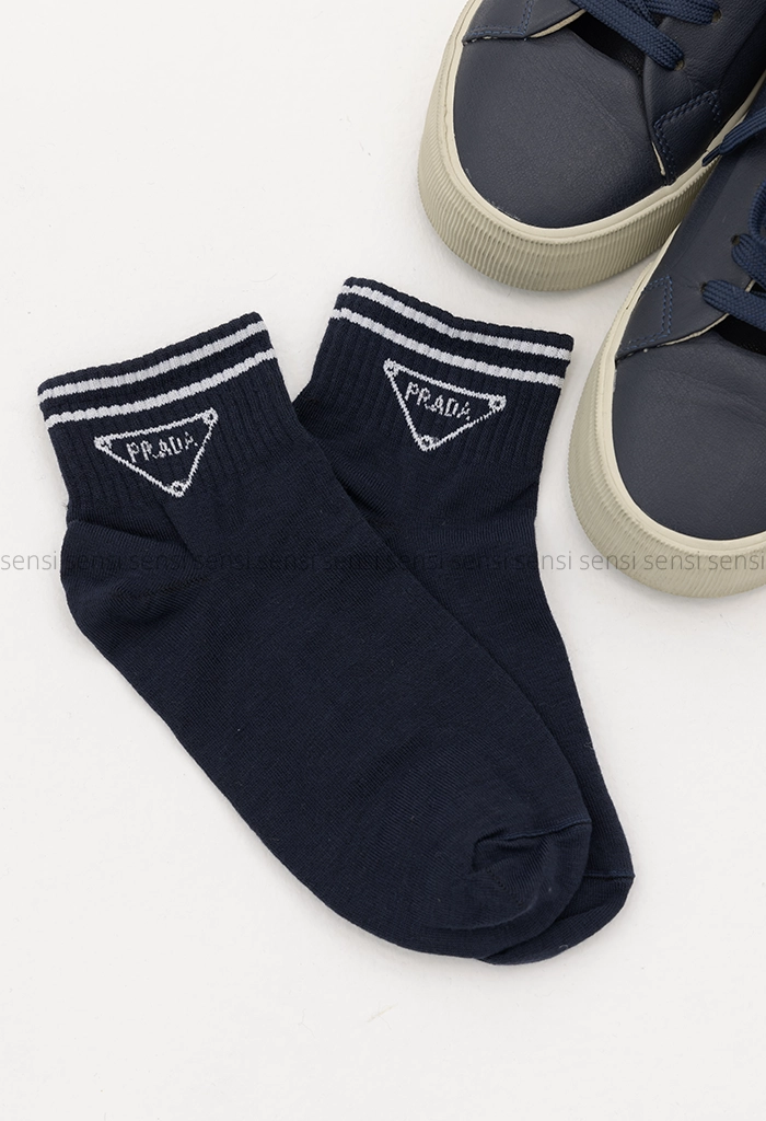 جوراب prada نیم ساق پنبه کد1005204